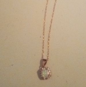 Opal necklace